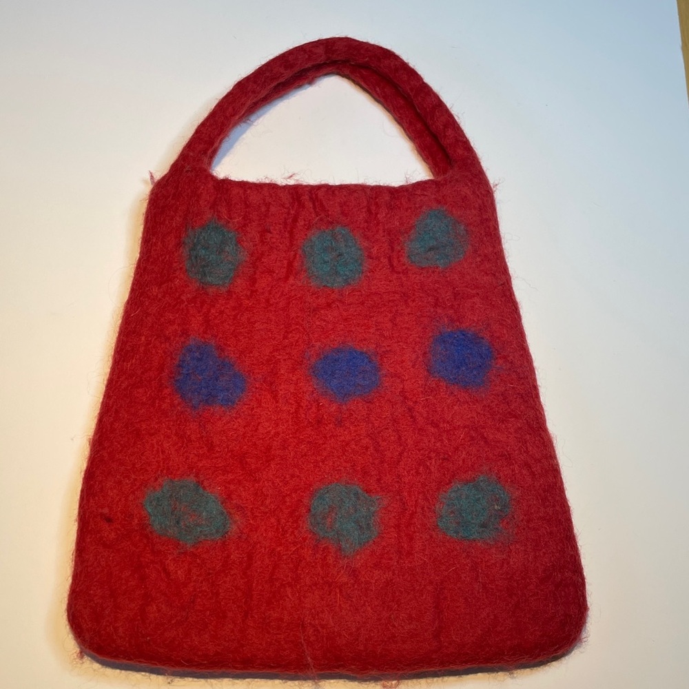 Unique Felted Tote Bag